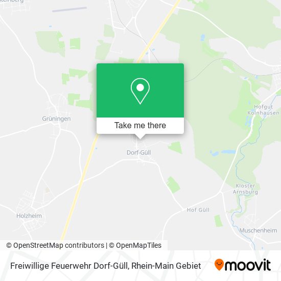 Freiwillige Feuerwehr Dorf-Güll map