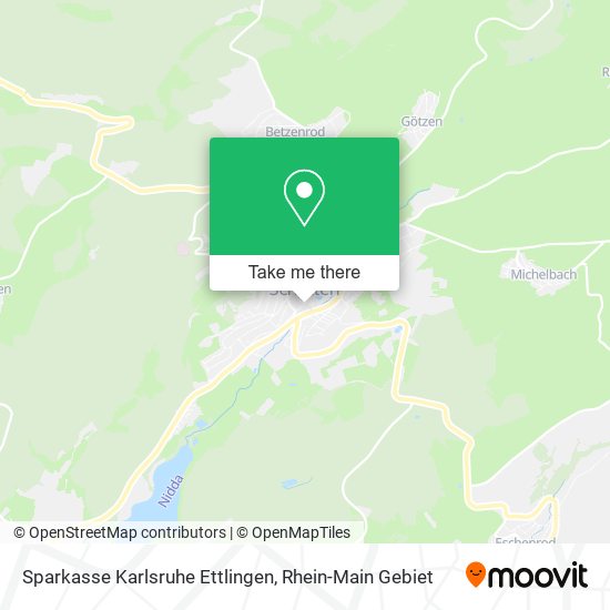 Sparkasse Karlsruhe Ettlingen map