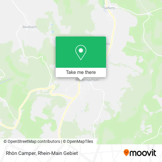 Карта Rhön Camper