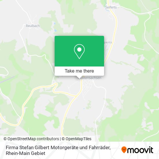 Firma Stefan Gilbert Motorgeräte und Fahrräder map