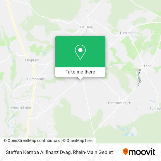 Карта Steffen Kempa Allfinanz Dvag