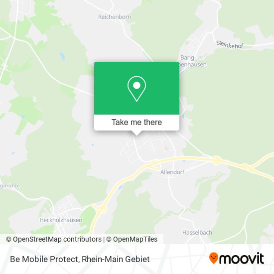 Be Mobile Protect map