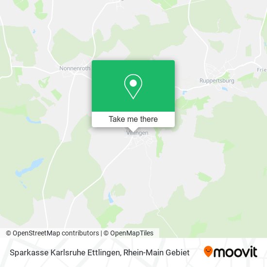Sparkasse Karlsruhe Ettlingen map