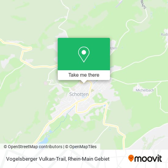 Vogelsberger Vulkan-Trail map
