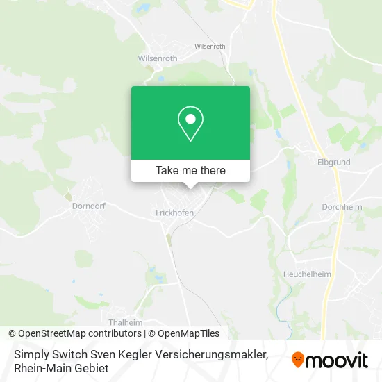 Карта Simply Switch Sven Kegler Versicherungsmakler