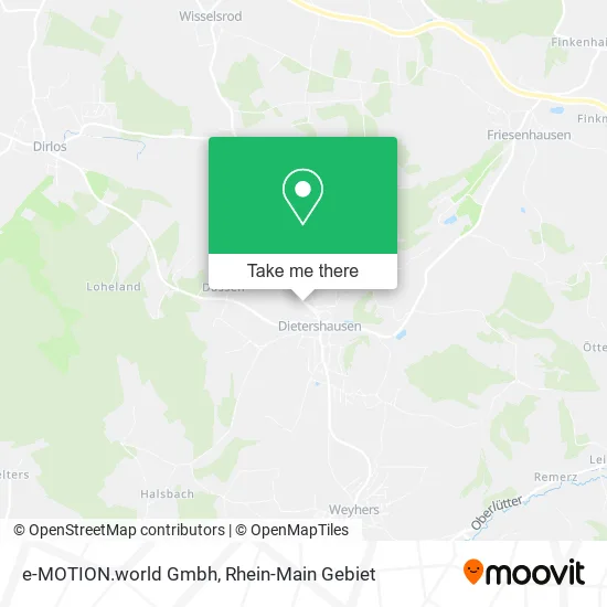 Карта e-MOTION.world Gmbh