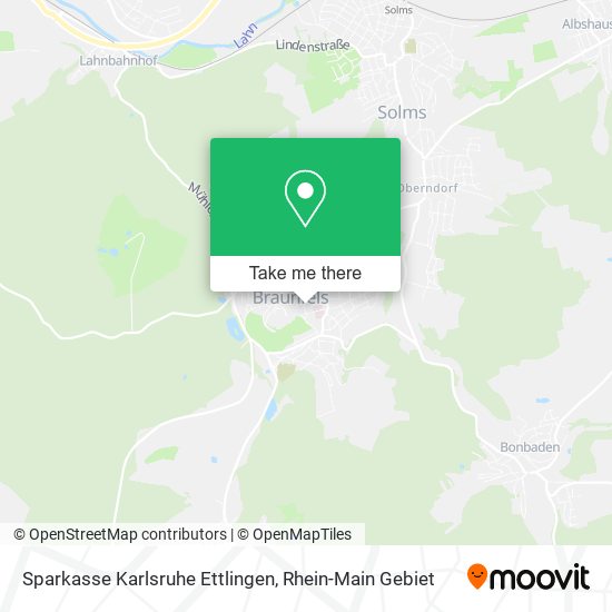 Карта Sparkasse Karlsruhe Ettlingen