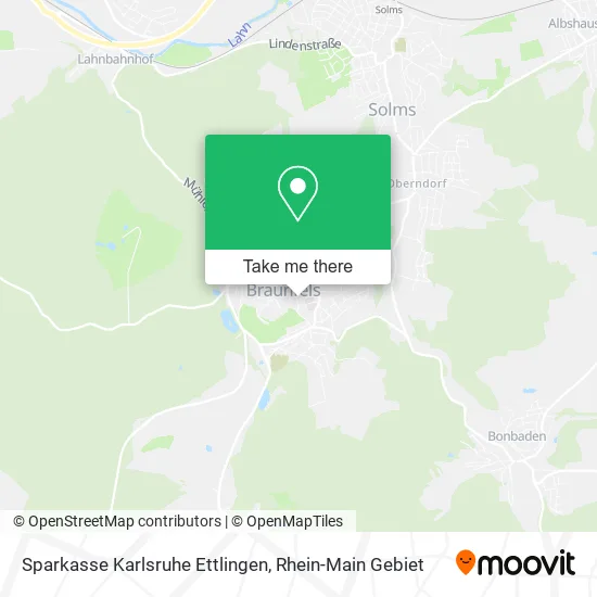 Карта Sparkasse Karlsruhe Ettlingen