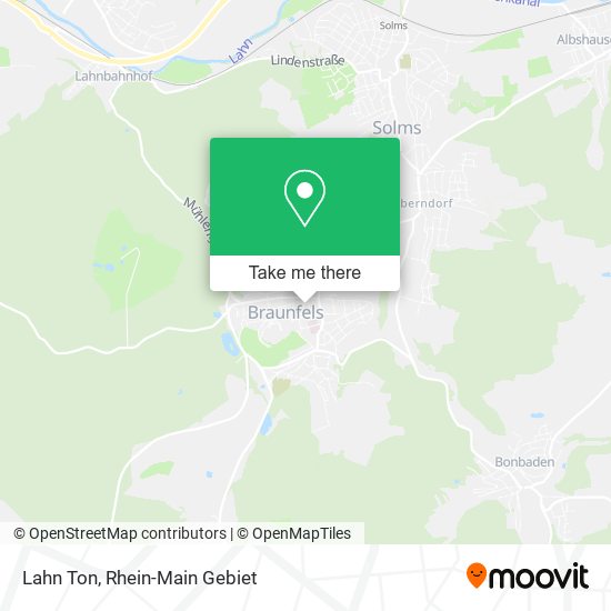 Карта Lahn Ton