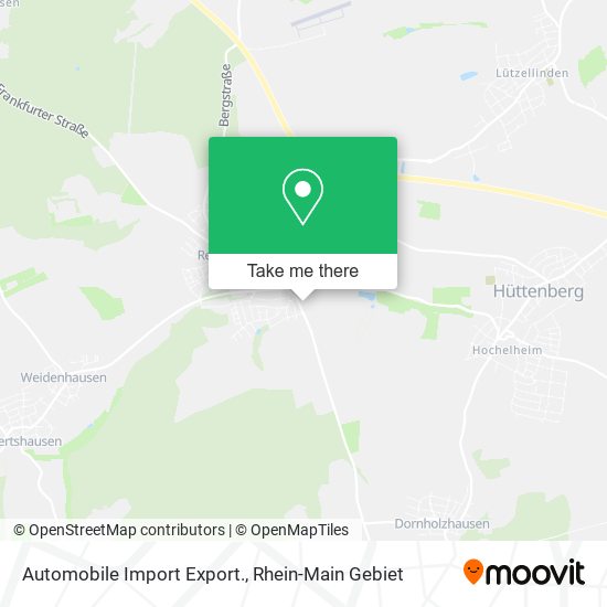 Automobile Import Export. map
