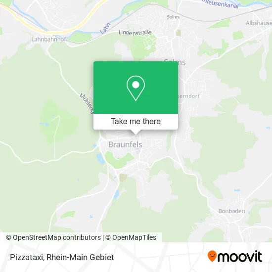 Карта Pizzataxi