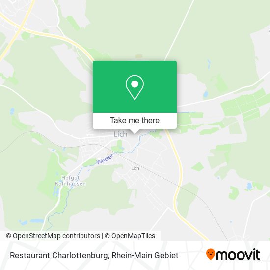 Restaurant Charlottenburg map