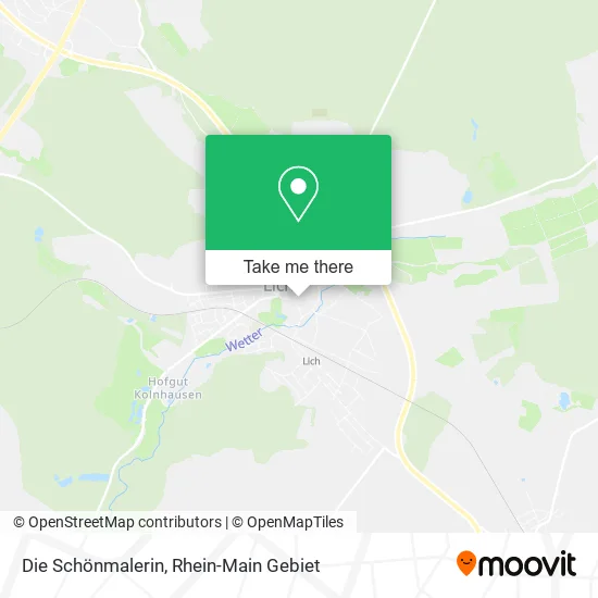 Карта Die Schönmalerin
