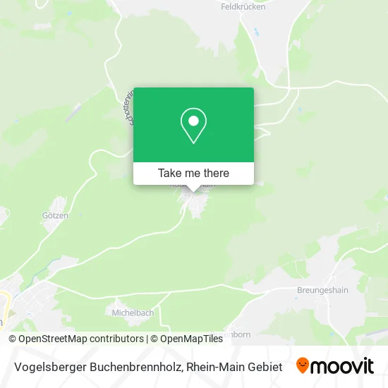 Карта Vogelsberger Buchenbrennholz