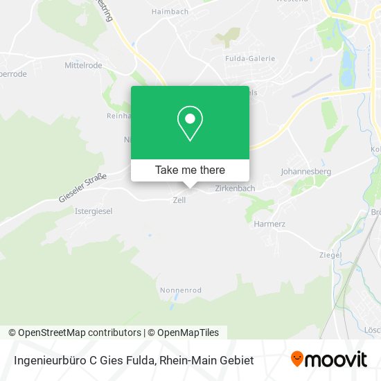 Ingenieurbüro C Gies Fulda map