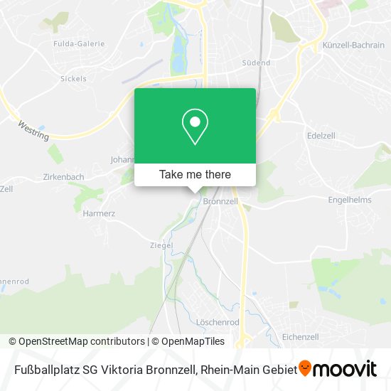 Fußballplatz SG Viktoria Bronnzell map