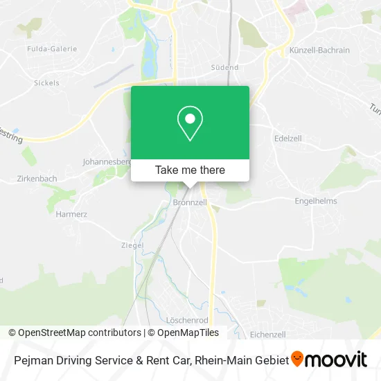 Карта Pejman Driving Service & Rent Car
