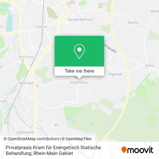 Privatpraxis Kram für Energetisch Statische Behandlung map