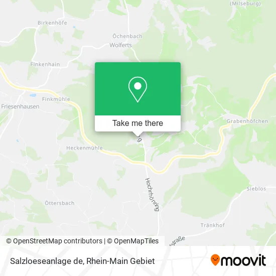 Карта Salzloeseanlage de