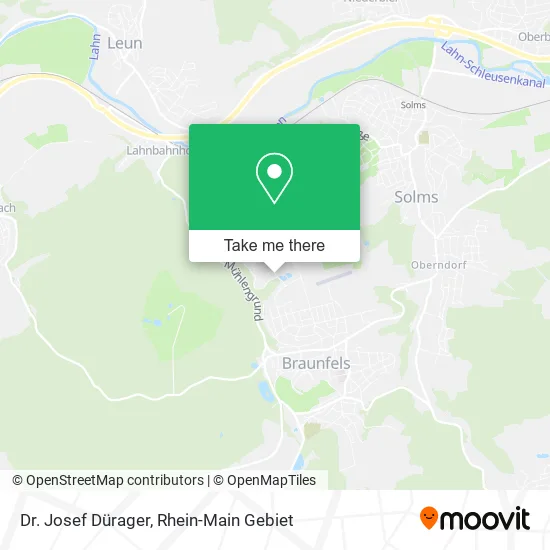 Карта Dr. Josef Dürager