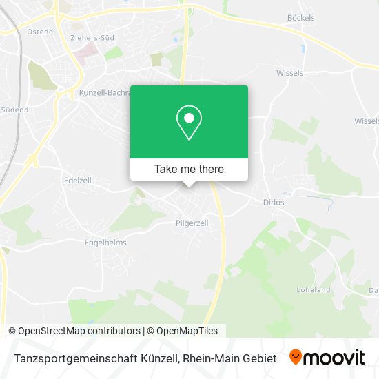 Tanzsportgemeinschaft Künzell map