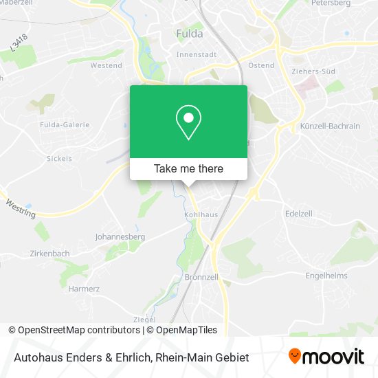 Autohaus Enders & Ehrlich map