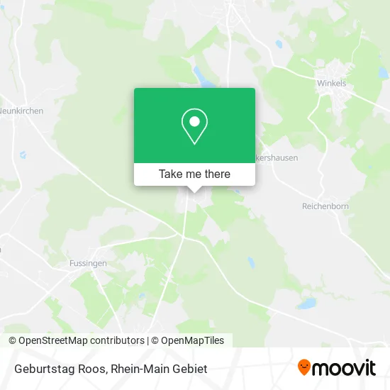 Карта Geburtstag Roos