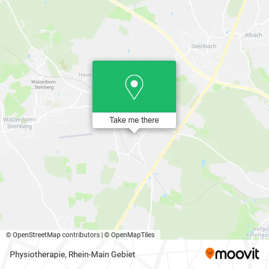 Карта Physiotherapie