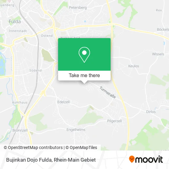Карта Bujinkan Dojo Fulda