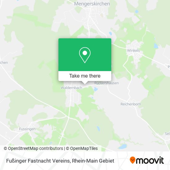 Fußinger Fastnacht Vereins map