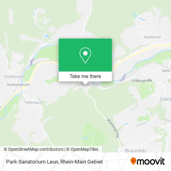Карта Park-Sanatorium Leun