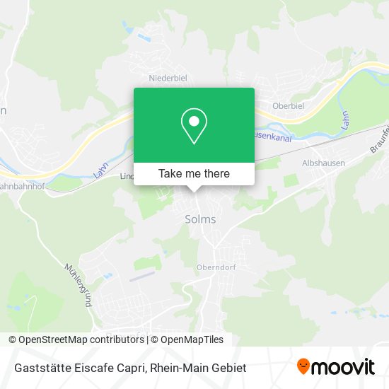 Gaststätte Eiscafe Capri map