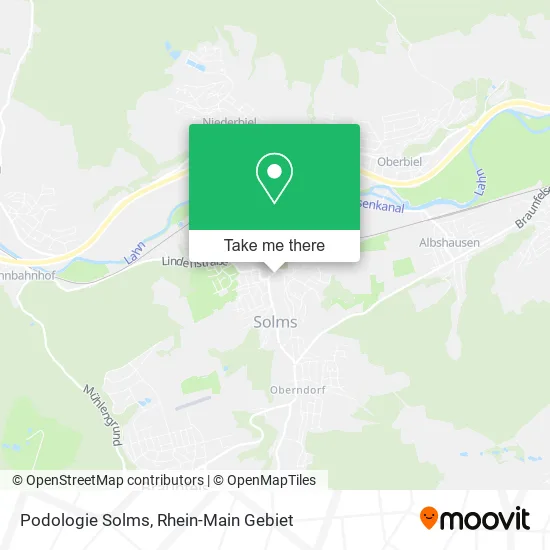Карта Podologie Solms