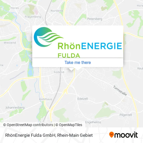 Карта RhönEnergie Fulda GmbH