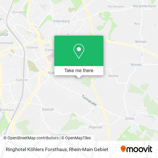 Ringhotel Köhlers Forsthaus map