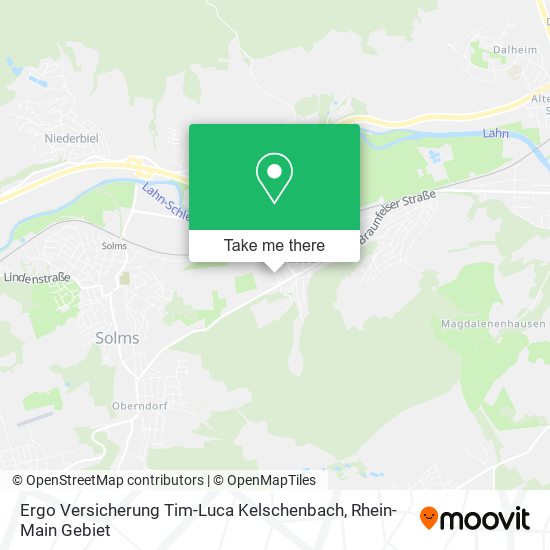 Ergo Versicherung Tim-Luca Kelschenbach map