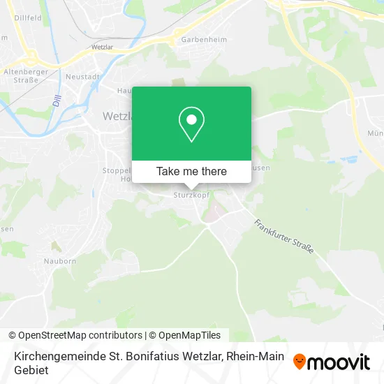 Kirchengemeinde St. Bonifatius Wetzlar map