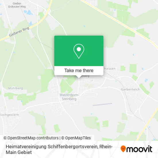 Карта Heimatvereinigung Schiffenbergortsverein