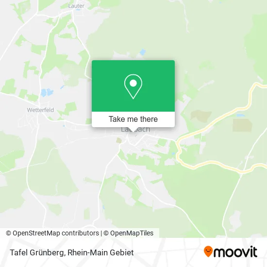 Карта Tafel Grünberg