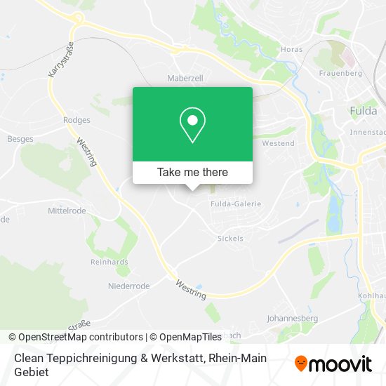 Clean Teppichreinigung & Werkstatt map