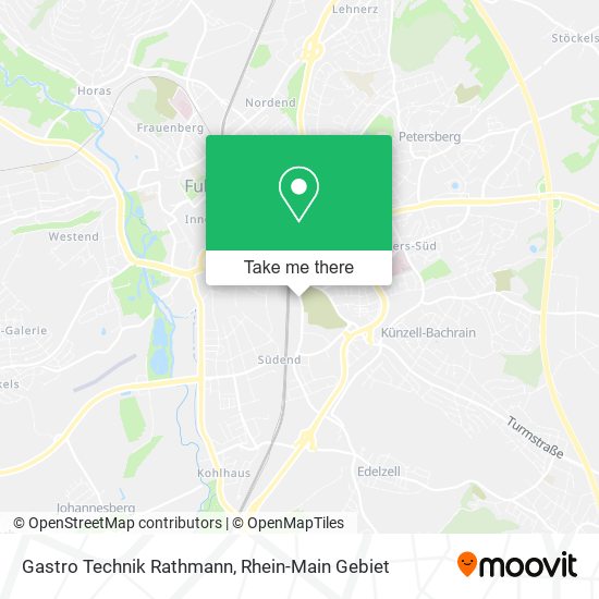 Карта Gastro Technik Rathmann
