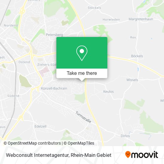 Карта Webconsult Internetagentur