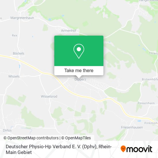 Карта Deutscher Physio-Hp Verband E. V. (Dphv)
