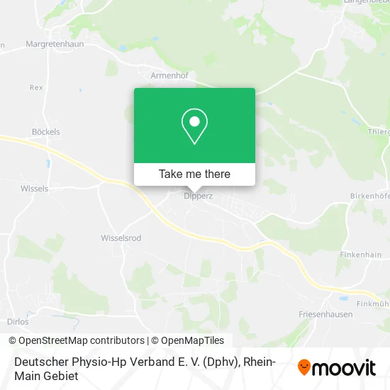 Карта Deutscher Physio-Hp Verband E. V. (Dphv)