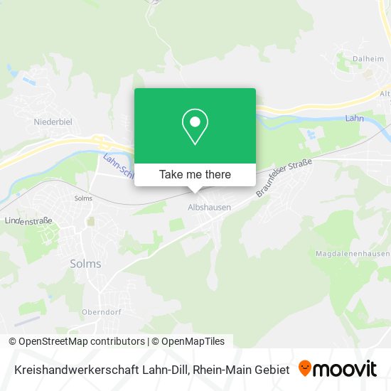 Kreishandwerkerschaft Lahn-Dill map