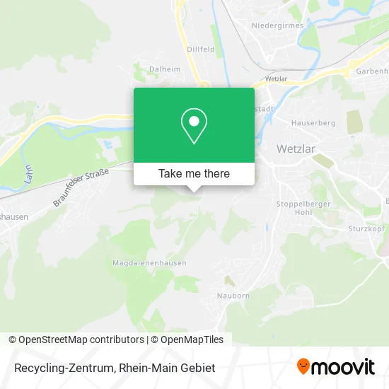 Карта Recycling-Zentrum