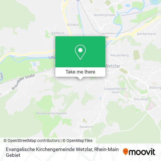 Evangelische Kirchengemeinde Wetzlar map