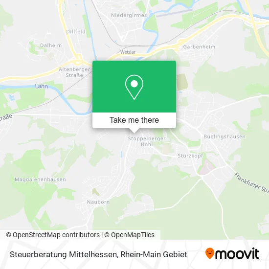 Steuerberatung Mittelhessen map