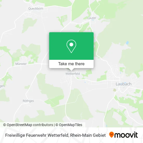 Карта Freiwillige Feuerwehr Wetterfeld