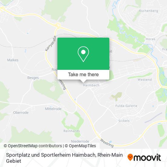 Sportplatz und Sportlerheim Haimbach map